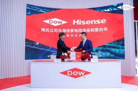 聚焦聚氨酯發(fā)泡原料！陶氏公司與海信家電集團(tuán)正式達(dá)成戰(zhàn)略合作
